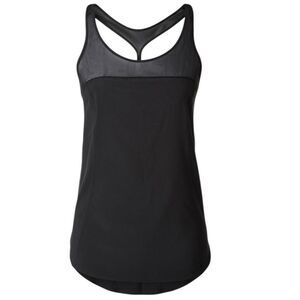 Camisole Tank Lululemon 5 Mile Singlet Black Tank Top Size 10